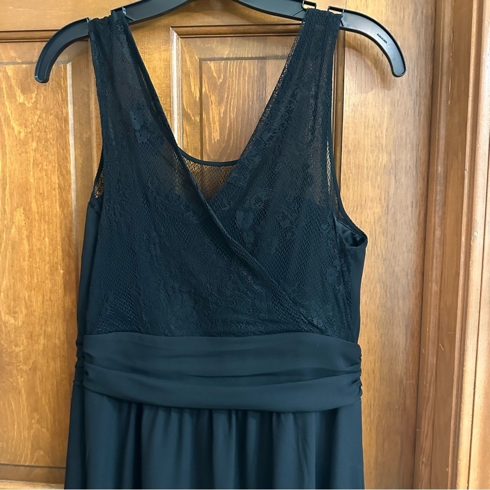 Express Chic Black Sleeveless Dress - Picture 5 of 5